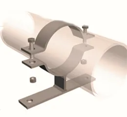 Abraçadeira União com base T6 Gama